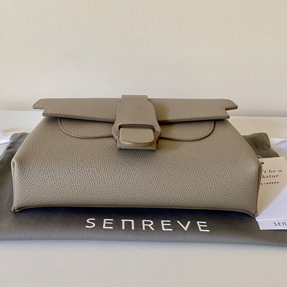 SENREVE Aria Crossbody / Shoulder Bag Or Belt Bag Pebbled Sage - Picture 11 of 12